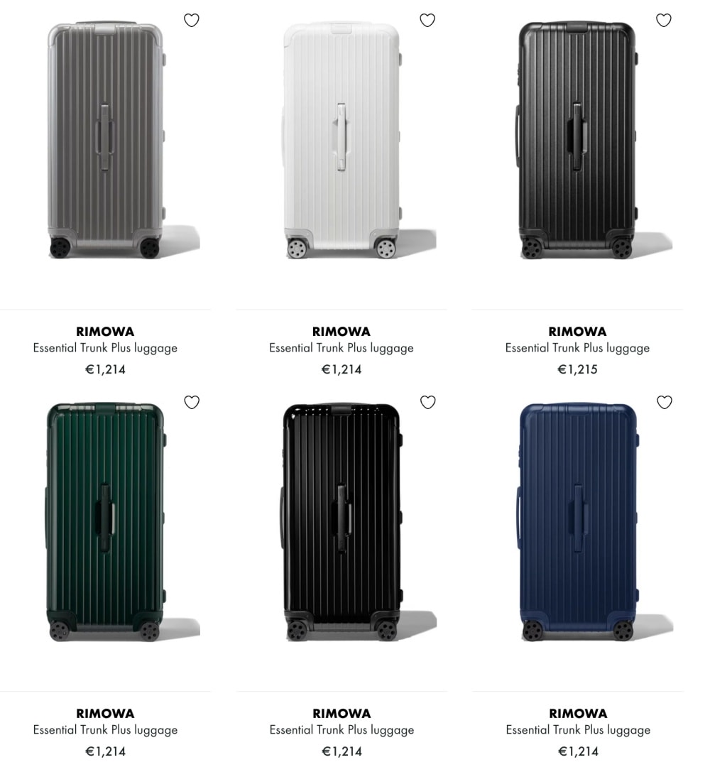 Rimowa 好價格、Cettire 雙11 折上9折、Revolve 新品 8 折
