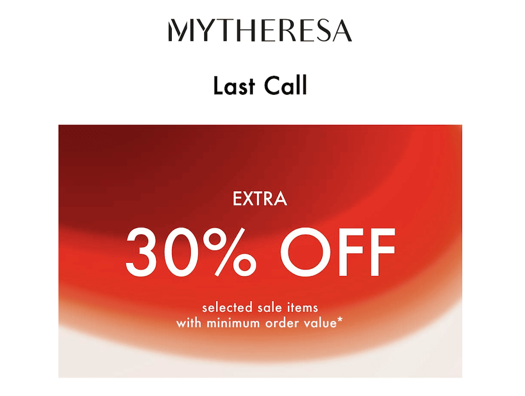 Mytheresa 折上 7 折美物推薦 - 第1張圖 Mytheresa 折上 7 折美物推薦