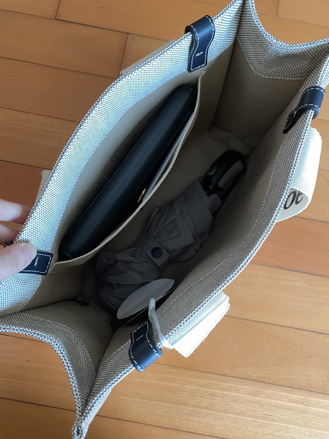 Chloe Woody Tote 小號、中號實背及內裝分享 - 第5張圖 Chloe Woody Tote 小號、中號實背及內裝分享